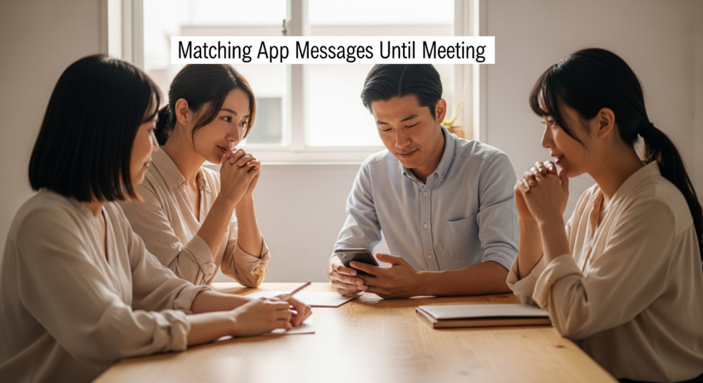 マッチングアプリで会えない人必見！メッセージから会うまでの2026年最新攻略法