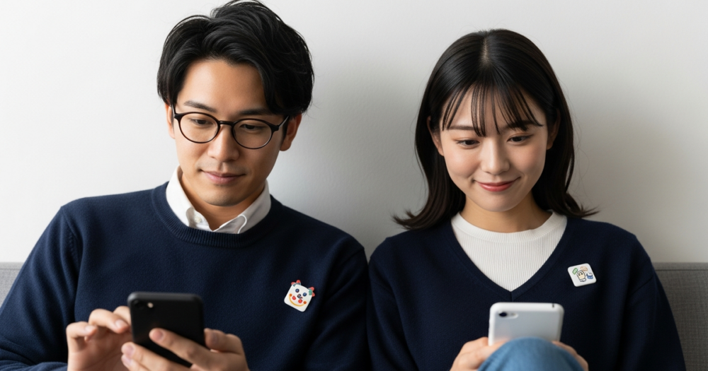 マッチングアプリ メッセージ 返信の解説イメージ