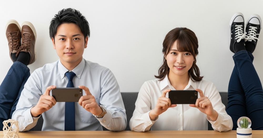ペアーズ男性写真実際の解説イメージ