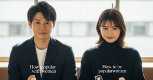 女性にモテる方法の解説イメージ