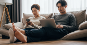 男のモテる髪型の解説イメージ