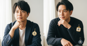モテるアイコン男の解説イメージ