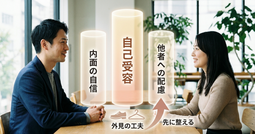 低身長の男性が「見た目より先に」整えるべき内面の3つの柱
