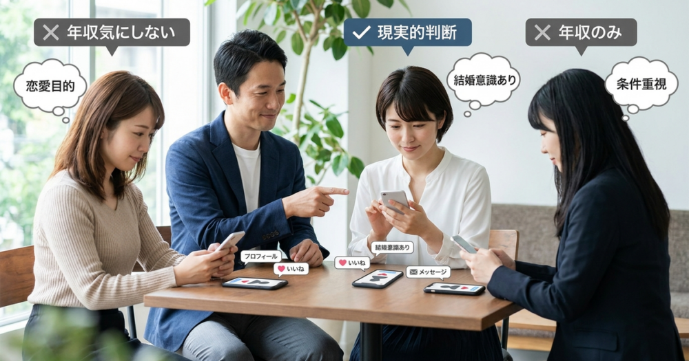 年収アピールで狙うべき女性のタイプと見分け方
